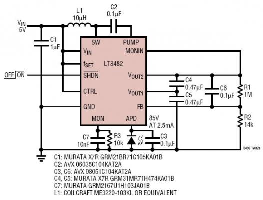 5V  85V  APD ƫԴ
