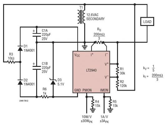 AC 功率和電流監(jiān)視器
